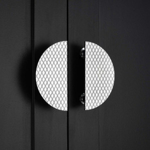 Diamond Half Moon Handle Single