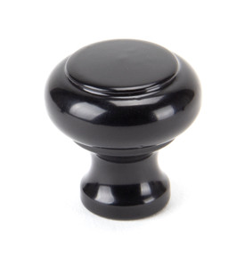 Black Regency Cabinet Knob - Small