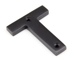 Aged Bronze Letter T