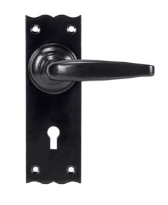 Black Oak Lever Lock Set Black Oak Lever Lock Set