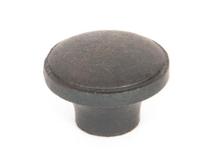 Beeswax Ribbed Cabinet Knob