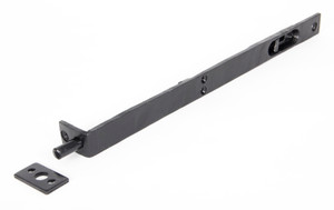 Black 12" Flush/Slide Door Bolt