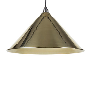 Hammered Brass Hockley Pendant Hammered Brass Hockley Pendant