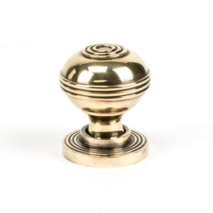 Aged Brass Prestbury Cabinet Knob 32mm