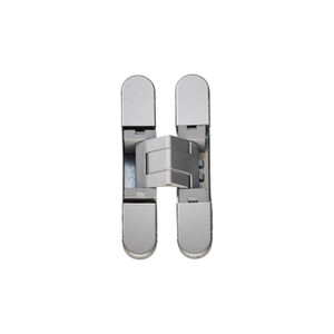 3D Concealed Hinge 76 X 14mm Silver - Screws Not Supplied 3D Concealed Hinge 76 X 14mm Silver - Screws Not Supplied