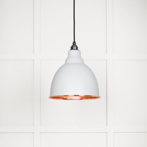 Smooth Copper Brindley Pendant in Flock