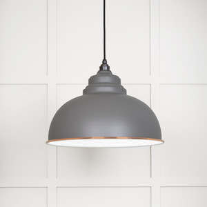 White Gloss Harborne Pendant in Bluff White Gloss Harborne Pendant in Bluff