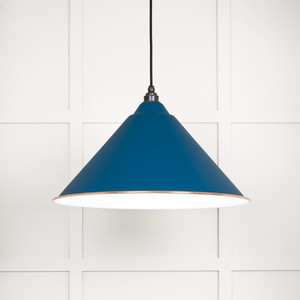 White Gloss Hockley Pendant in Upstream White Gloss Hockley Pendant in Upstream