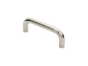Inox 19mm Dia. D Pull Handle - Bolt Through (150mm C/C)