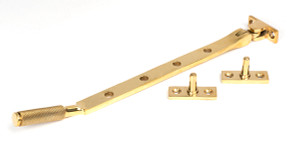 Polished Brass 10" Brompton Stay Polished Brass 10" Brompton Stay