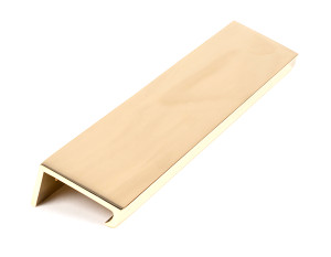 Polished Brass 200mm Plain Edge Pull Polished Brass 200mm Plain Edge Pull
