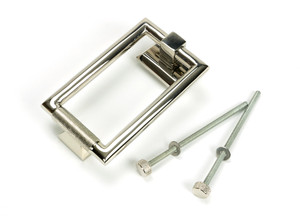 Polished Nickel Brompton Door Knocker Polished Nickel Brompton Door Knocker
