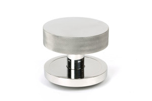 Polished Marine SS (316) Brompton Centre Door Knob (Plain) Polished Marine SS (316) Brompton Centre Door Knob (Plain)