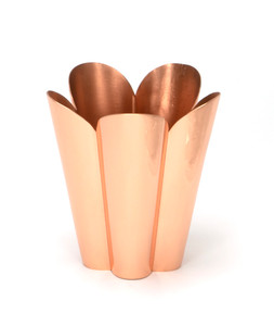 Smooth Copper Flora Pot - Small Smooth Copper Flora Pot - Small