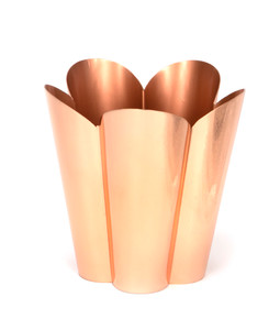 Smooth Copper Flora Pot - Large Smooth Copper Flora Pot - Large