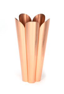 Smooth Copper Flora Vase