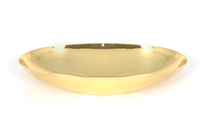 Smooth Brass Oval Sink Smooth Brass Oval Sink