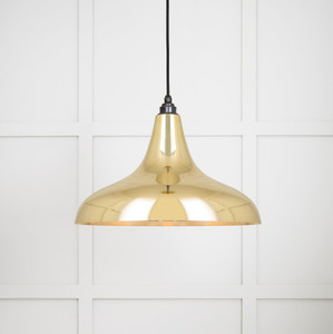Smooth Brass Frankley Pendant Smooth Brass Frankley Pendant