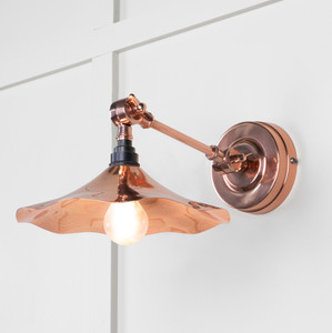 Smooth Copper Flora Wall Light Smooth Copper Flora Wall Light