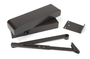 Aged Bronze Size 2-5 Door Closer & Cover Aged Bronze Size 2-5 Door Closer & Cover