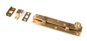 Satin Brass 6" Universal Bolt Satin Brass 6" Universal Bolt