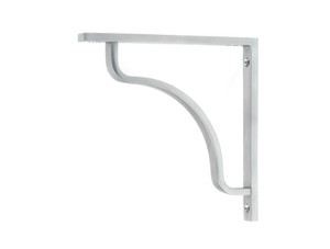 Satin Chrome Abingdon Shelf Bracket (150mm x 150mm) Satin Chrome Abingdon Shelf Bracket (150mm x 150mm)