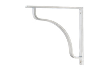 Satin Chrome Abingdon Shelf Bracket (200mm x 200mm) Satin Chrome Abingdon Shelf Bracket (200mm x 200mm)
