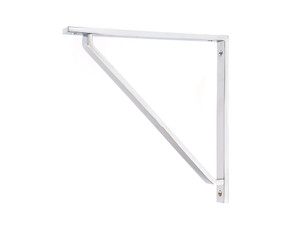 Polished Chrome Barton Shelf Bracket (200mm x 200mm)