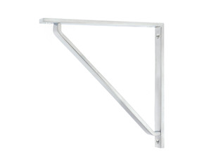Satin Chrome Barton Shelf Bracket (200mm x 200mm) Satin Chrome Barton Shelf Bracket (200mm x 200mm)