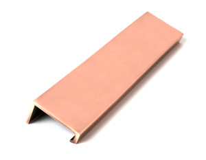 Polished Bronze 200mm Plain Edge Pull Polished Bronze 200mm Plain Edge Pull