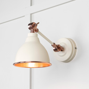 Smooth Copper Brindley Wall Light in Teasel Smooth Copper Brindley Wall Light in Teasel