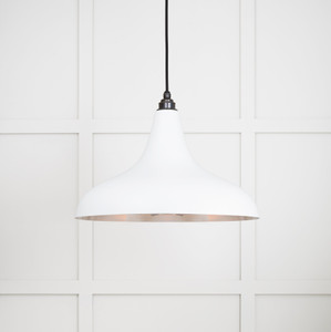 Smooth Nickel Frankley Pendant in Flock Smooth Nickel Frankley Pendant in Flock