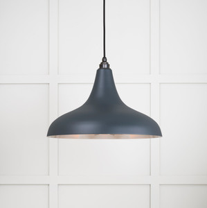 Smooth Nickel Frankley Pendant in Soot Smooth Nickel Frankley Pendant in Soot