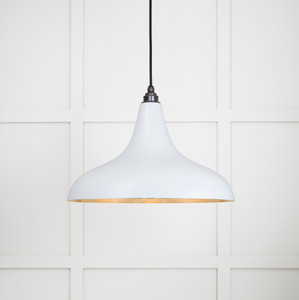 Smooth Brass Frankley Pendant in Birch Smooth Brass Frankley Pendant in Birch