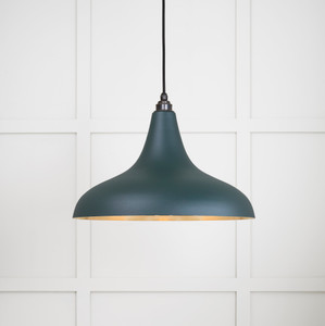 Smooth Brass Frankley Pendant in Dingle Smooth Brass Frankley Pendant in Dingle