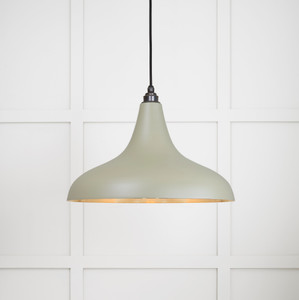 Smooth Brass Frankley Pendant in Tump Smooth Brass Frankley Pendant in Tump