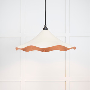 Smooth Copper Flora Pendant in Teasel