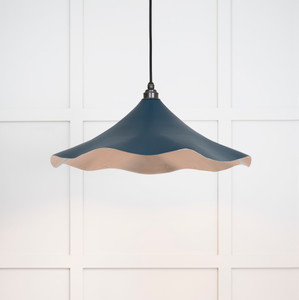 Smooth Nickel Flora Pendant in Dusk Smooth Nickel Flora Pendant in Dusk