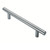 Inox 30mm Dia. Straight T Bar Pull Handle G316 (1000mm C/C) 1200mm Overall