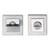 Turn & Release On Concealed Fix Square Rose (52 X 8mm)