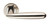 Inox Cervino Lever On Concealed Fix Round Rose