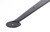 Black 22" Penny End T Hinge (pair)