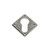 Pewter Diamond Euro Escutcheon