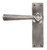 Antique Pewter Straight Lever Latch Set