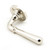 Polished Nickel Newbury Lever on Rose Set