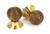 Rosewood and PB Cottage Mortice/Rim Knob Set - Small
