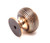 Polished Bronze Beehive Cabinet Knob 30mm