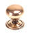 Polished Bronze Mushroom Cabinet Knob 38mm