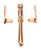 Polished Bronze Night-Vent Locking Newbury Fastener