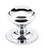 Polished Chrome Round Centre Door Knob